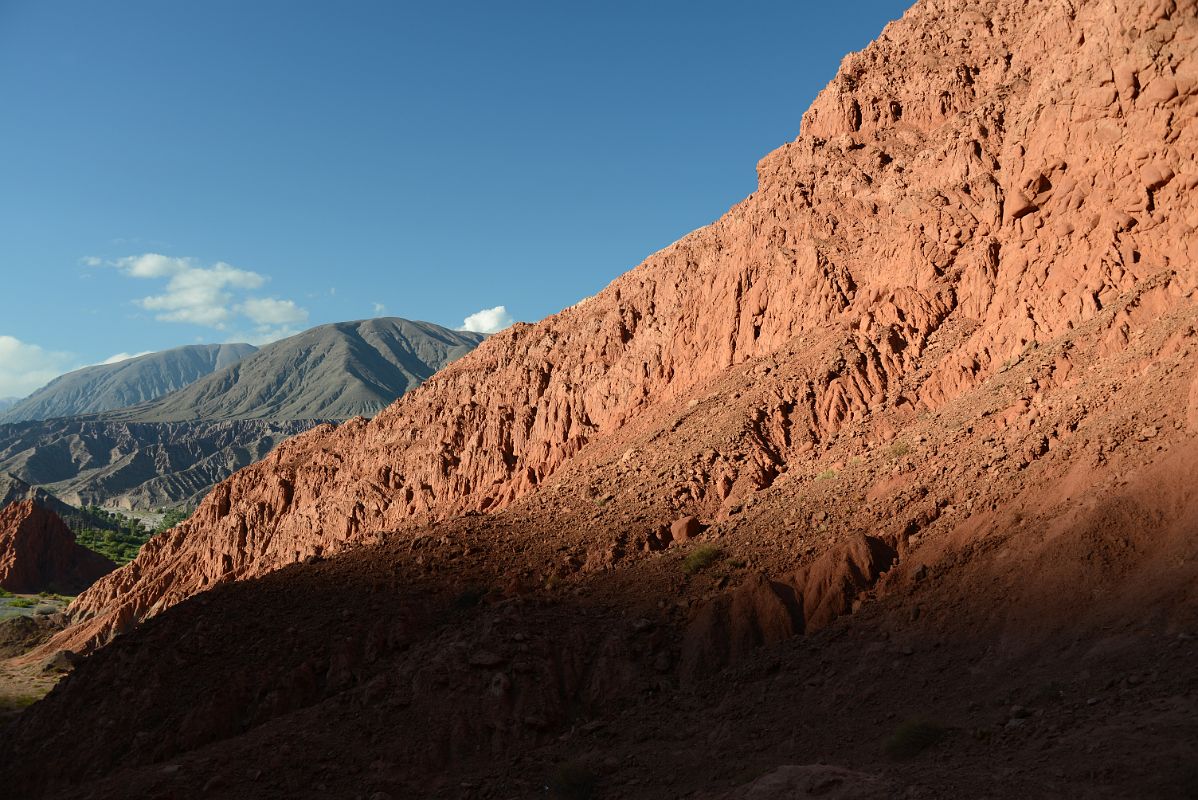 40 Descending The Shortcut Trail With A Sun Lit Hill On Paseo de los Colorados In Purmamarca